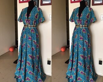 African maxi dress | Etsy