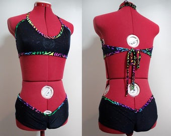 black stripper outfit