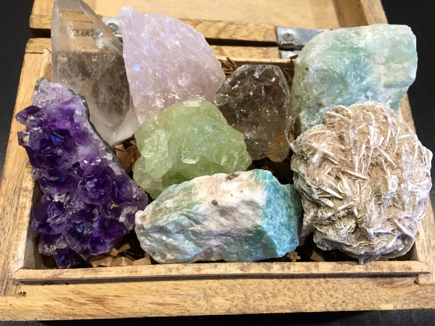 Calming and Tranquility healing crystals and stones set