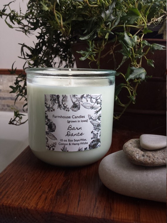 with soy made candles wax Barn Candle OZ 10 Farmhouse Candle Soy Dance Candles