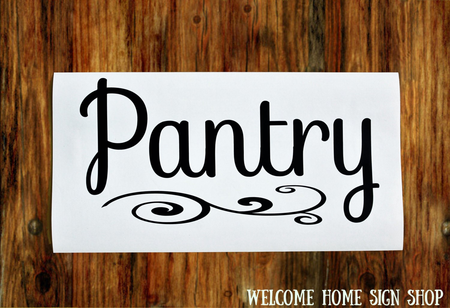 Pantry Vinyl Decal