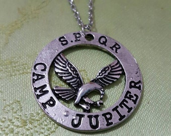 Camp Jupiter necklace demigod
