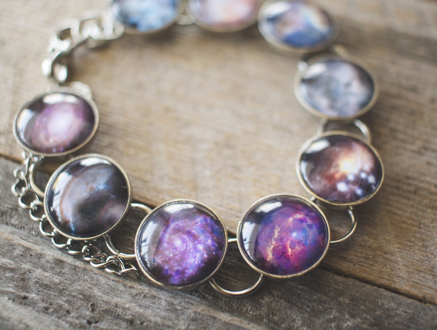 Galaxy Space Bracelet Astronomy Gift Stars and Space