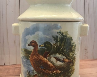 Duck cookie jar | Etsy