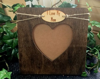 Mom Frame, Frame for Mother, Mom Gift, Birthday Gift for Mom, Valentine Gift for Mom, Wooden Frame, Frames