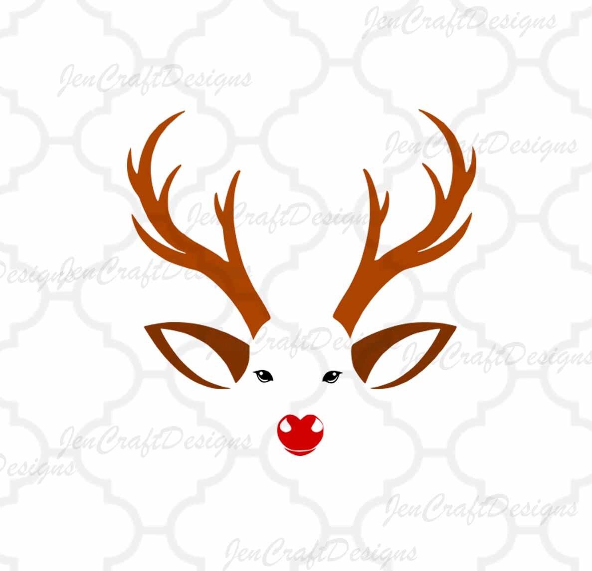 Download Christmas Reindeer SVG,Eps Png Dxf,digital download files ...