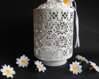 Lot de 10 lanterne rustique, éclairage mariage rustique, lanterne marocaine, lanterne mariage, porte-bougie, centre de table mariage, décoration de Noël
