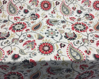 Waverly Siren Song Graphite heavy weight Cotton Fabric By the yard Multipurpose