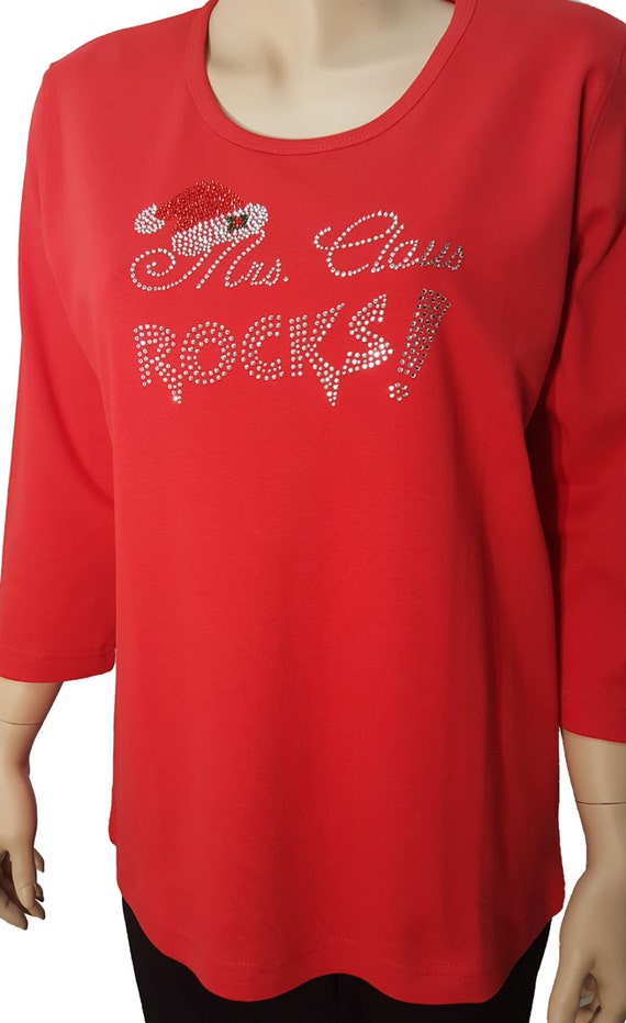 mrs claus christmas shirt