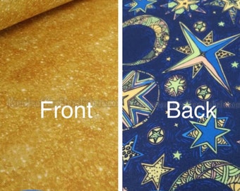 Celestial gold glitter OS Pocket Cloth Diaper