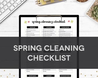 Spring Cleaning Checklist