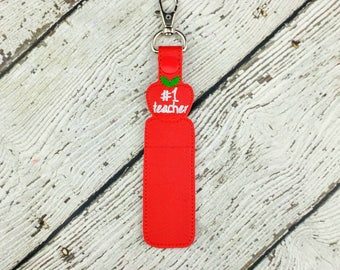 Teacher Lip Balm Holder - Chapstick Holder - Teacher Appreciation