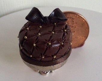 OOAK Dollhouse Miniature one inch scale Rubber Cake by CSpykersMiniaturesUS