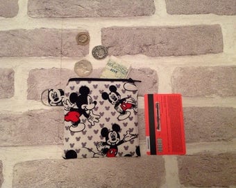 Mickey mouse coin purse, Mickey mouse change purse, Disney coin purse, Disney, Mickey Mouse, disney gift, birthday gift, disney lover