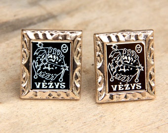 Cancer jewelry Cancer Sign Zodiac jewelry Zodiac cuff links Astrology jewelry Astrology cufflink Horoscope jewelry Horoscope cufflink Cancer