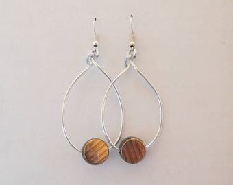 Large Teardrop Chandelier Earrings