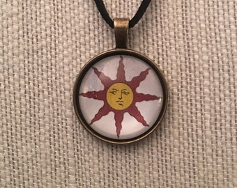 Praise the Sun Necklace | Nerdy Gift | Gamer Gift | Dark Souls Inspired Necklace