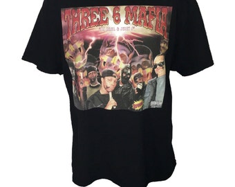 three six mafia vintage shirt