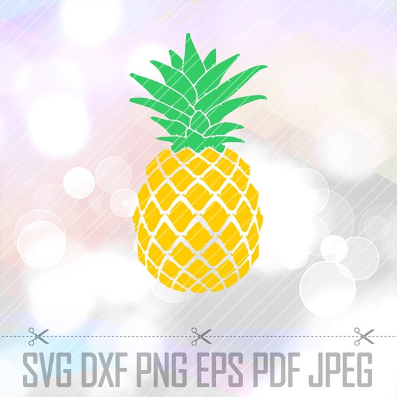 Download Pineapple Layered SVG DXF Ananas Summer Vector Cut File Cricut