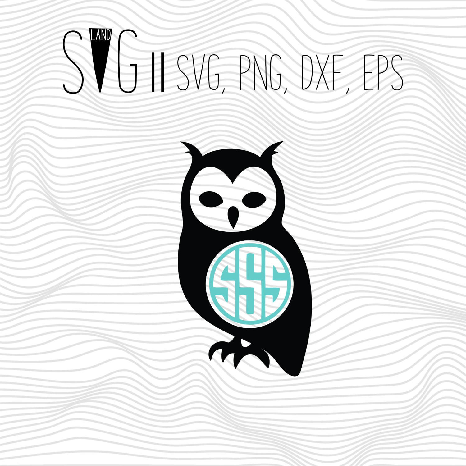 Download Owl Monogram Frame Svg, Owl Circle Monogram Svg, Bird Silhouette Cut Files, Cricut Cut Files ...