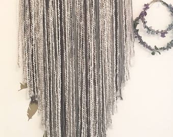 Bohemian Wall Tapestry | Yarn Wall Hanging | Boho Decor | Dorm Room | Nursery