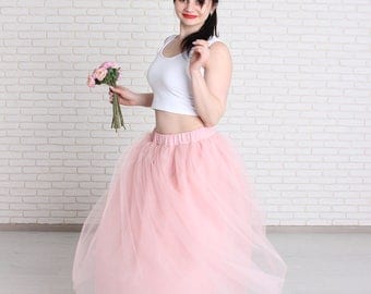 Women tulle skirt, Length tulle skirt, Tutu skirt, Carrie tulle skirt, Wedding tulle skirt.