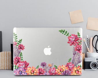 Succulent case 12 macbook macbook pro hard case macbook pro case 15 macbook air 11 inch pro retina case macbook pro retina 15 cover