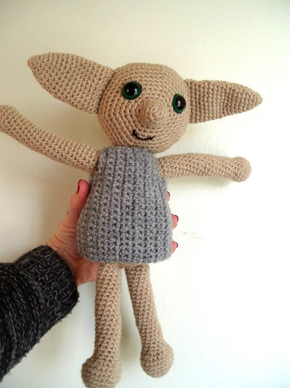 Dobby The House Elf Inspired Doll Harry Potter Crochet