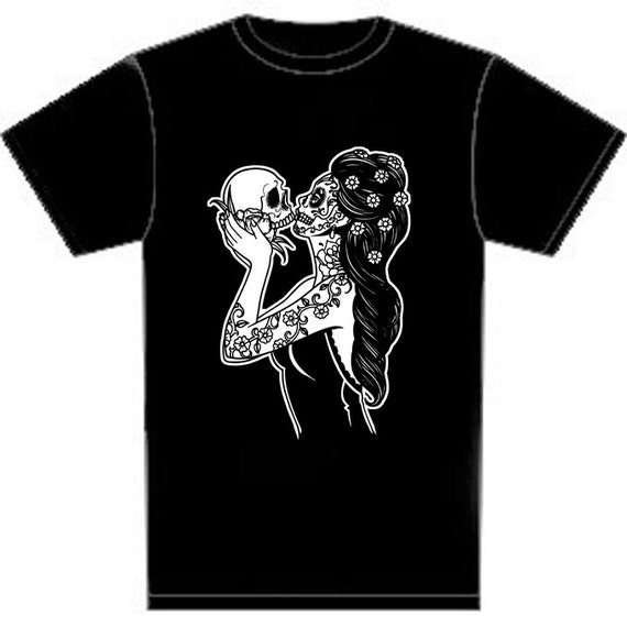 day of the dead tee