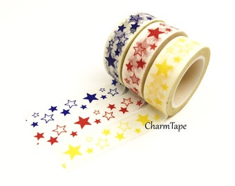 Stars Washi Tape 10m x 15mm WT35 WT132