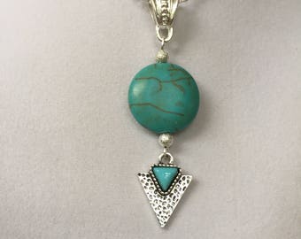 Turquoise and Silver Necklace