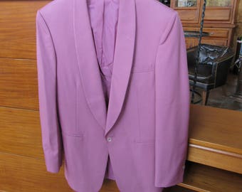 Vintage Miami Vice Suit Jacket // Lilac Jacket // Vintage Tux // 80's 90's Jacket // Pink Wedding Suit // Original 80's blazer
