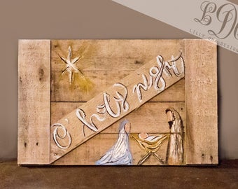 Primitive nativity | Etsy