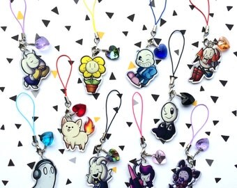 Acrylic clear charm Undertale