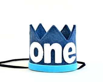 Boy Birthday Crown || Boy Photo Prop || Cake Smash Outfit Boy || 1st Birthday Boy Outfit || Birthday Crown Boy || Boy Birthday Outfit