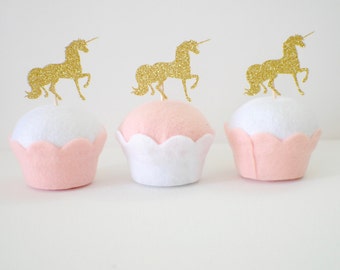 Unicorn cupcake toppers, cupcake toppers, unicorns, unicorn party, unicorn decoration (set of 12 toppers)