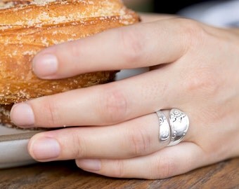 Best Seller!! Polished Sterling Silver Spoon Ring