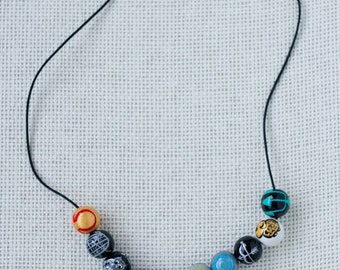 Percy Jackson Necklace, camp half blood, lightning theif, Percy Jackson Book, Blood of Olympus edition