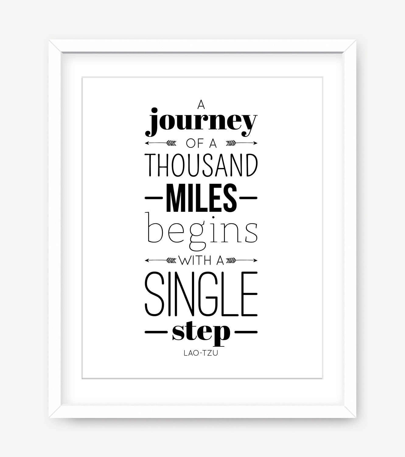 Printable art inspirational quote print typographic print