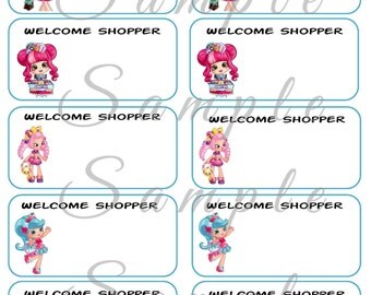Shopkins labels | Etsy