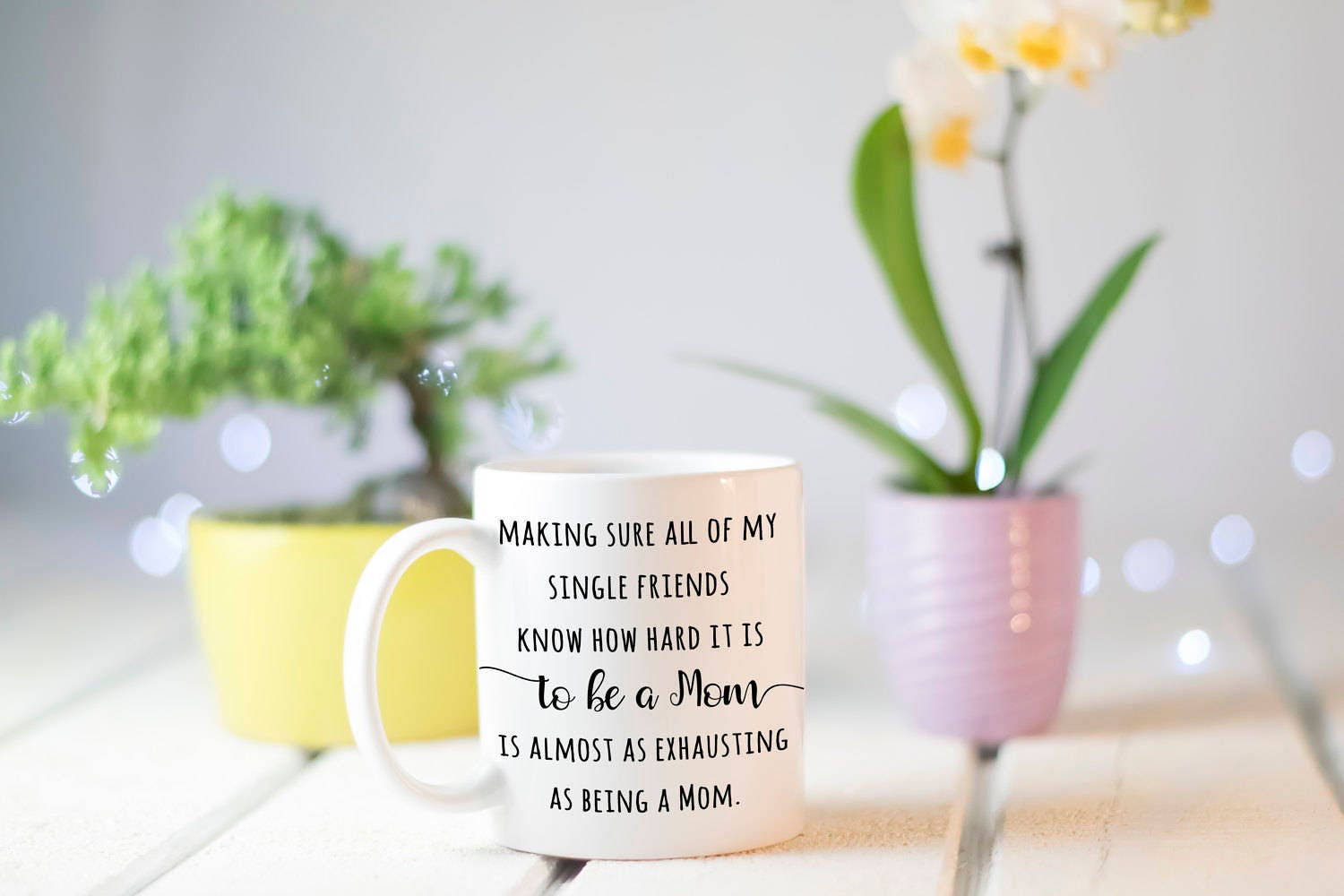 Exhausted Mama Mug, Tired Mama, Funny Mom Mug, Funny Mama Mug, New Mom Gift, New Mom Mug, Mom Coffee Cup, mom life mug, Mother's Day gift