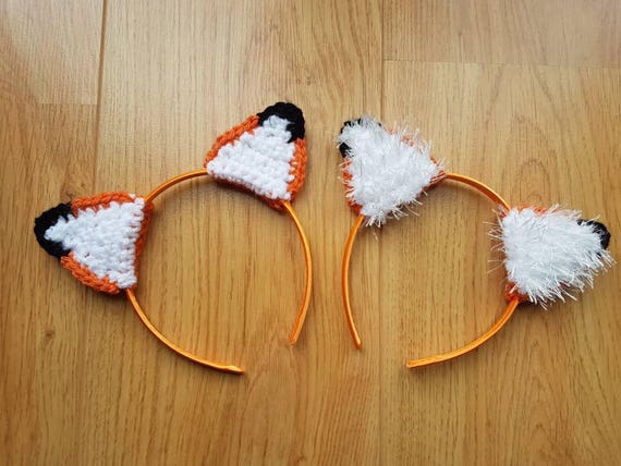 Fox Headband Woodland Fluffy Ears Foxy Hair Accessory