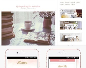 Blogger Template Responsive, Blogger Theme, Premade Blogger Templates, Blogger Template Minimal, Blogger Blog, Blogspot - Alsace
