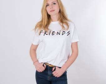 Friends TV Show Shirt Clothing Tshirt Tee T Shirt Tops Friends TV Show Gift Quotes Friends Movie Shirt Printed Tumblr Graphic Shirt PF156