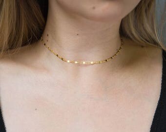 Trendy Chokers & Layered Necklaces by SimpleDaintyJewelry on Etsy