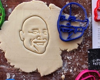 Dwayne Johnson Cookie Cutter // fondant cutter // cookie stamp // for custom cookies // personalized cookie cutter