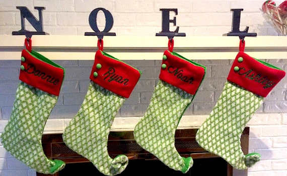 Items similar to Christmas Stocking, Christmas Stocking Personalized