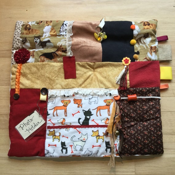 Busy Blanket for Dementia Fidget Quilt Alzheimer's