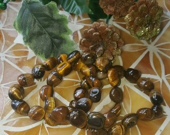 Tiger's Eye Bracelet. Gemstone Bracelet.