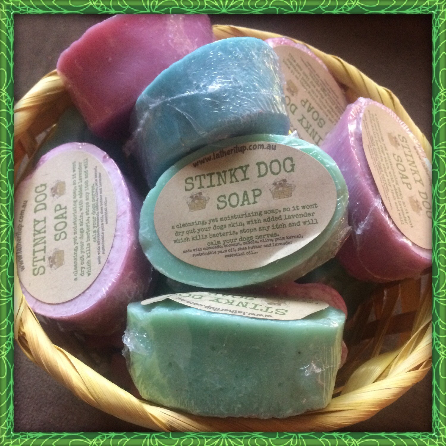 Stinky Dog Soap Natural Handmade Organic